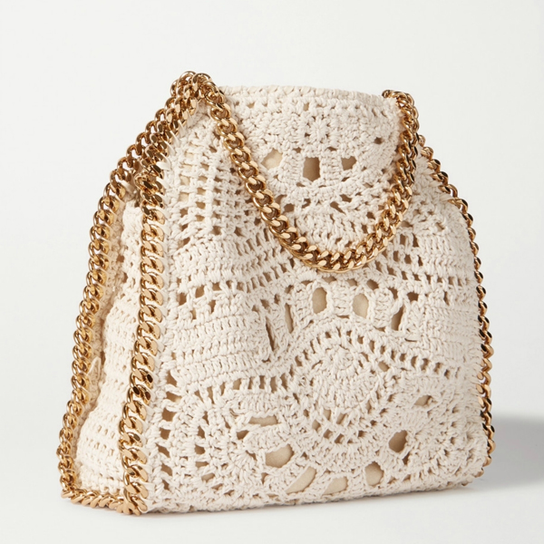 2020年人気新作∞∞ STELLA MCCARTNEY ステラマッカートニー偽物 ∞∞ Falabella mini crocheted バッグ☆